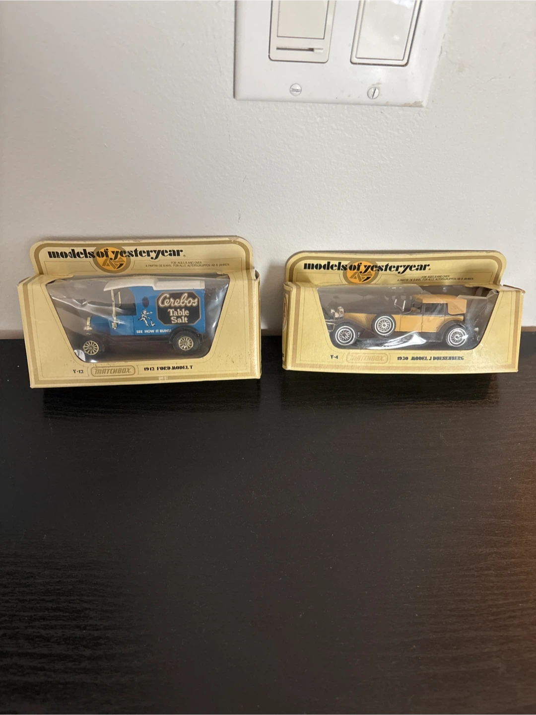 Vintage Matchbox Models of Yesterday Toy Cars