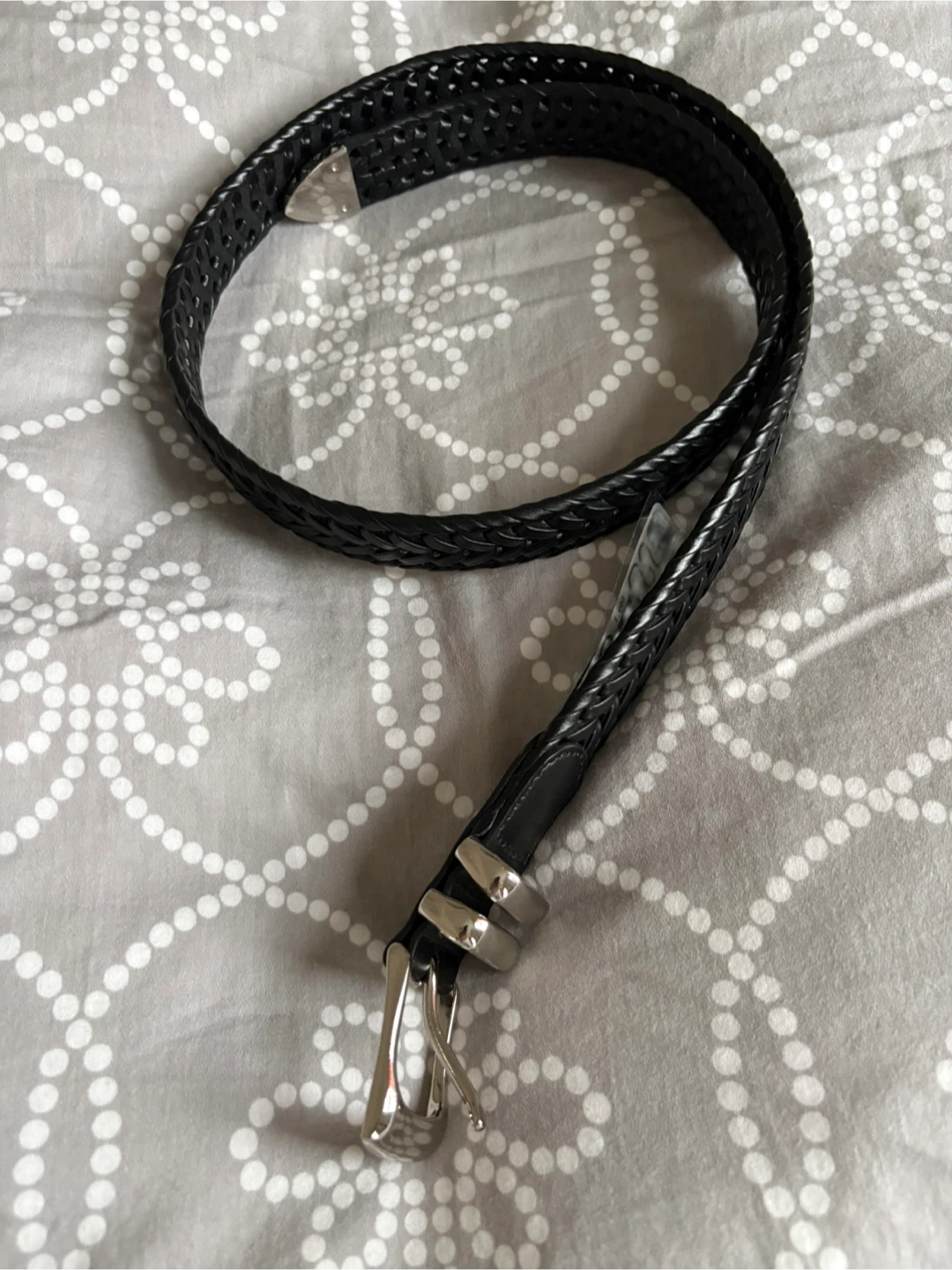 Black Braided Belt