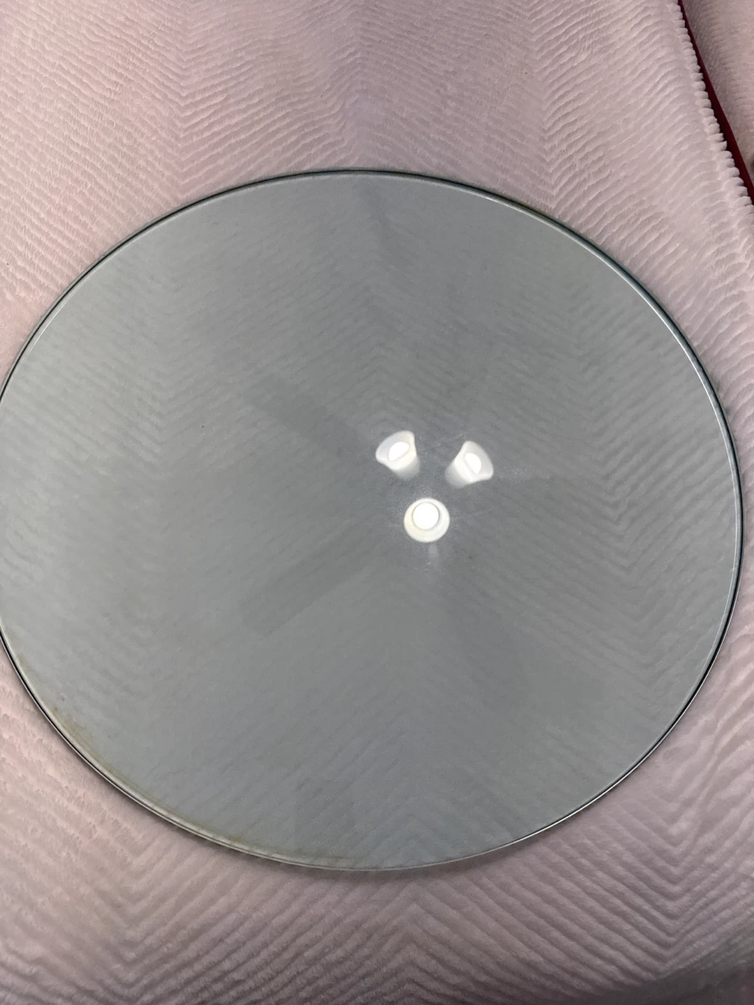 Glass Top Metal Accent Table - photo 5