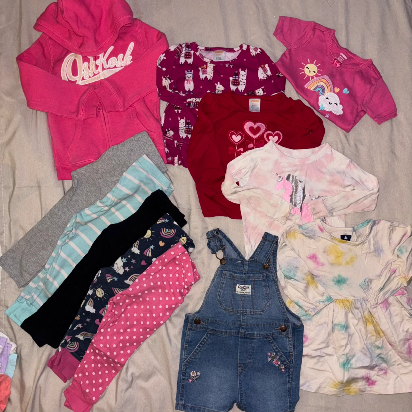Mixed Baby Clothes Bundle - OshKosh, Gap