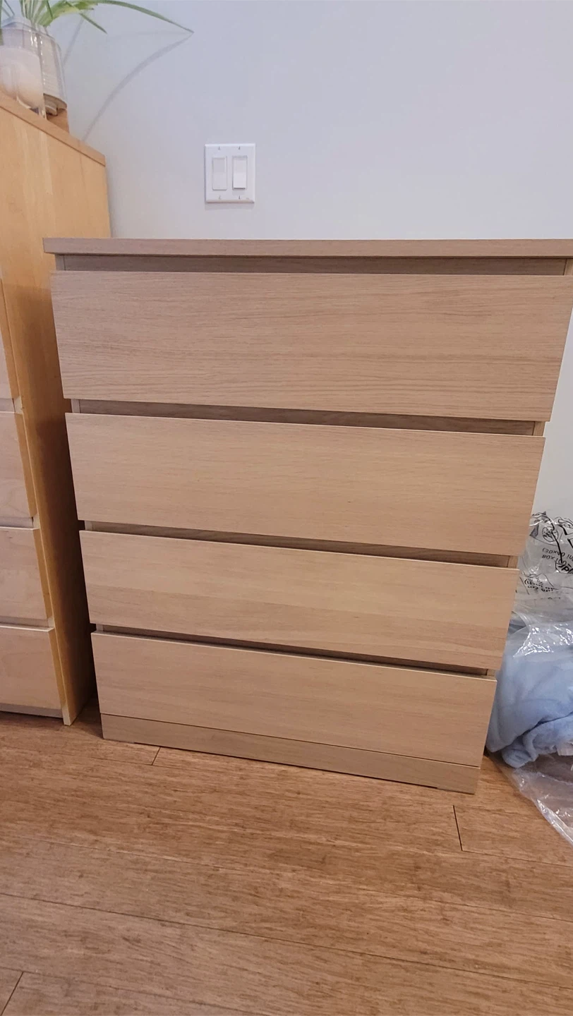 IKEA malm 4-Drawer Chest
