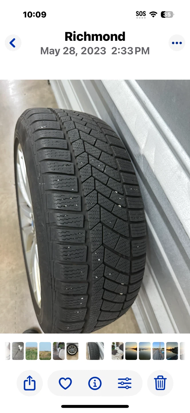 BMW Wheel with Continental Tire 235/50 R17 - photo 3