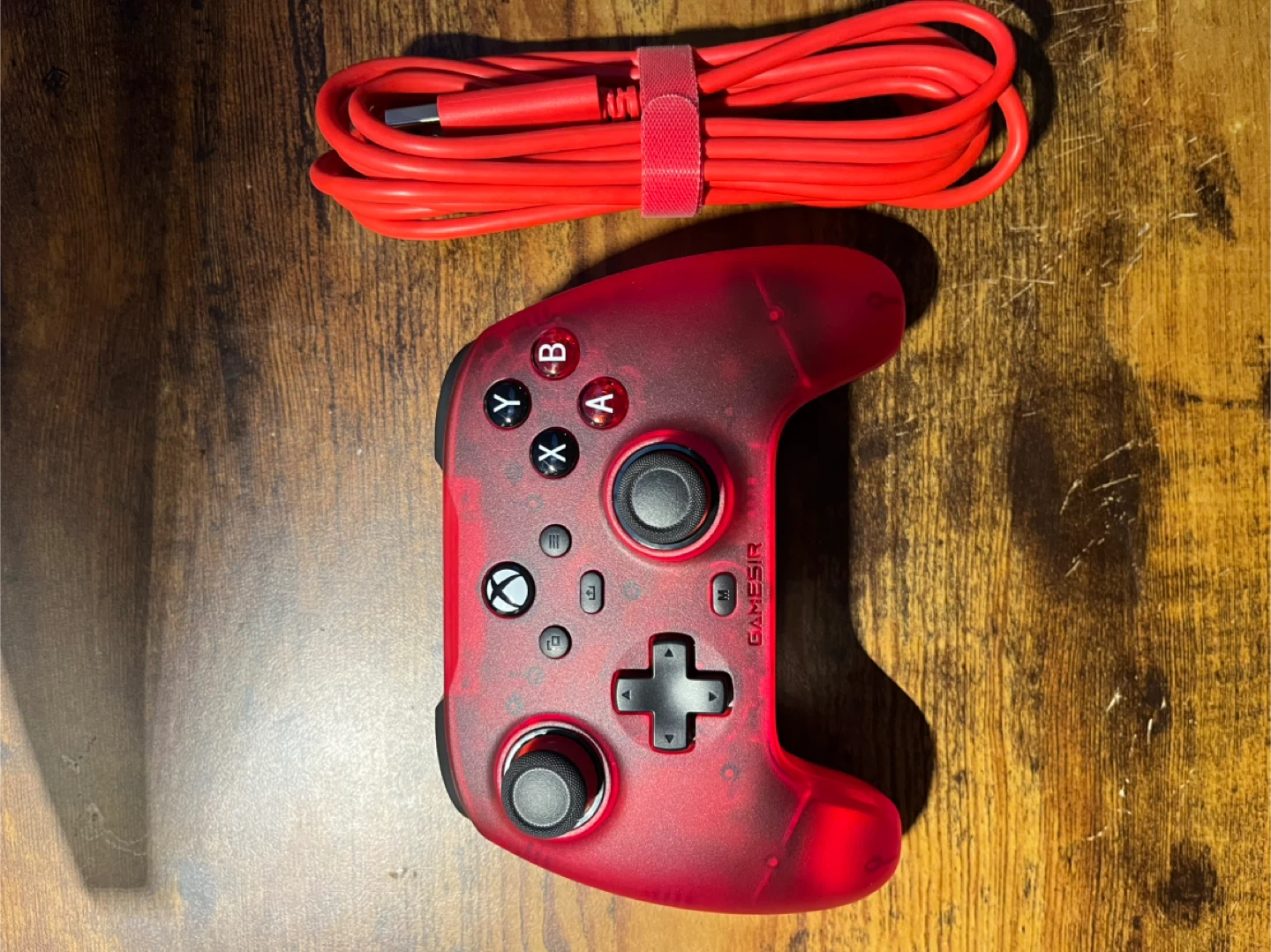 GameSir T7 Wired Controller for Xbox/PC - Red - photo 2