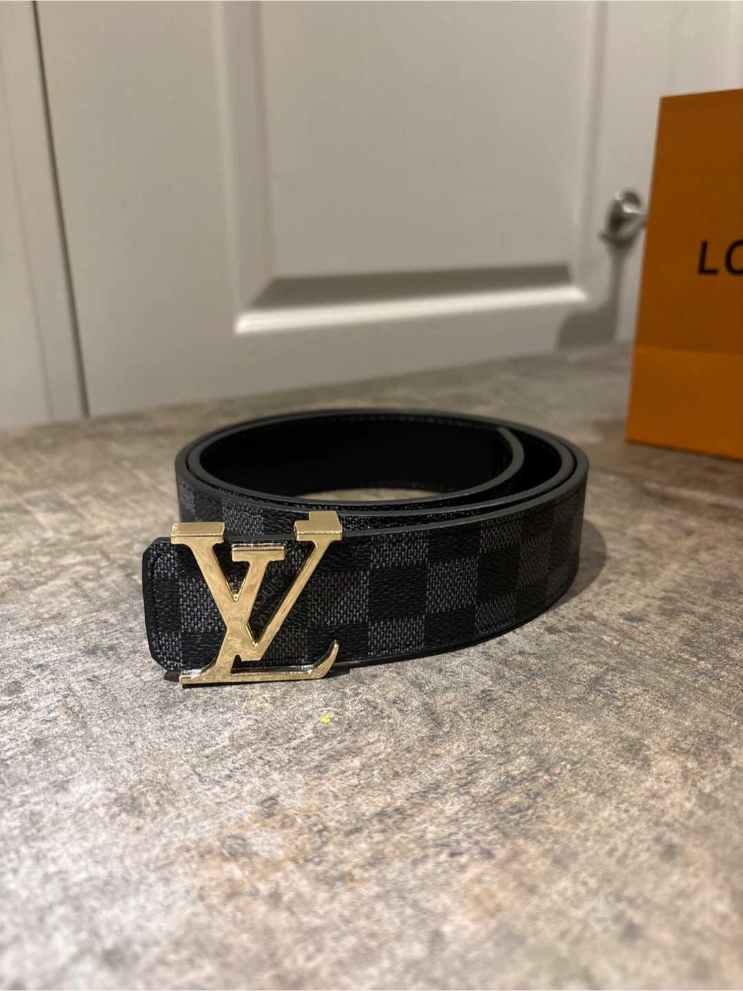 🔥Louis Vuitton Damier Belt Size 110cm - photo 3