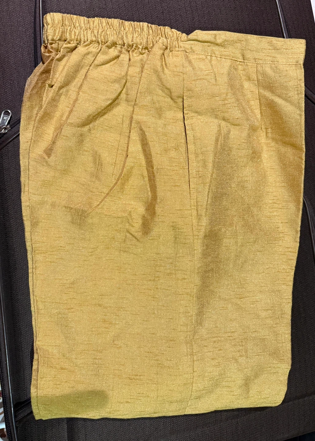 Gold Coloured Pants (M) - photo 2