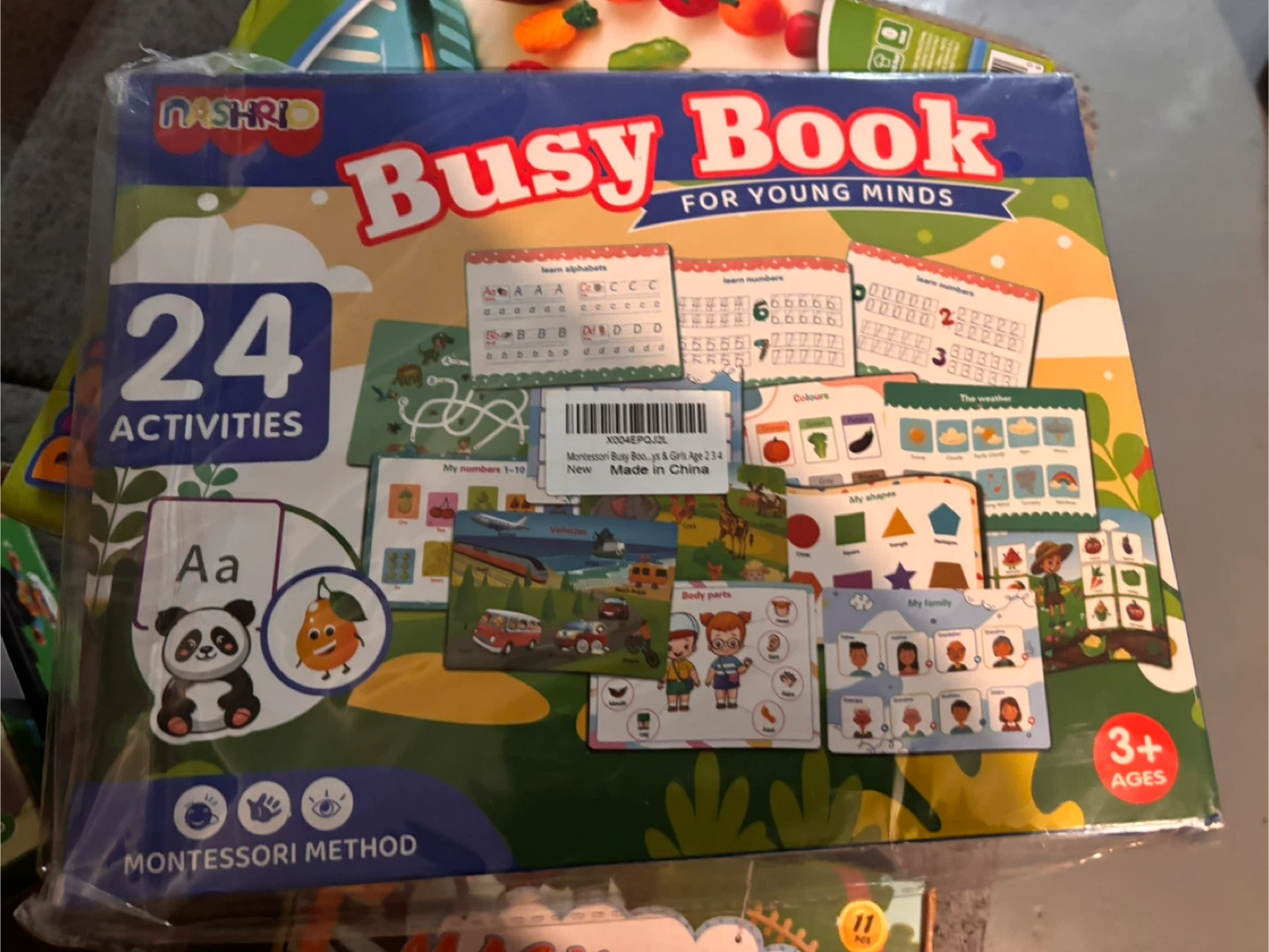 Each $10 New Narrio Matching Letter & Busy Book Bundle - photo 5