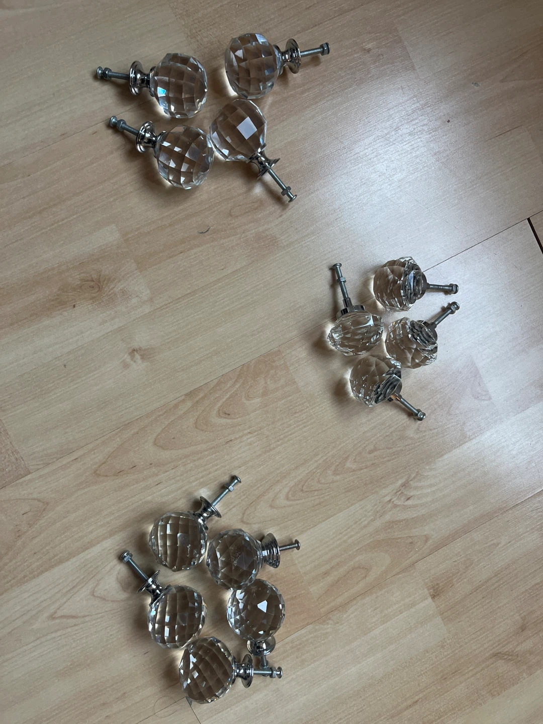 Crystal Dresser Knobs