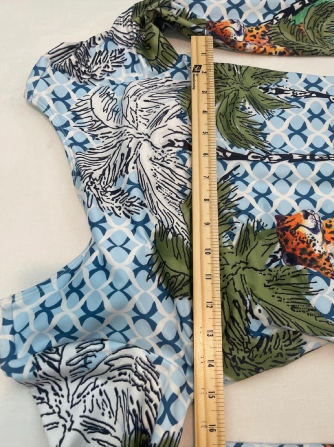 Brazilian Tropical Print Bodysuit size 8 jersey - photo 5