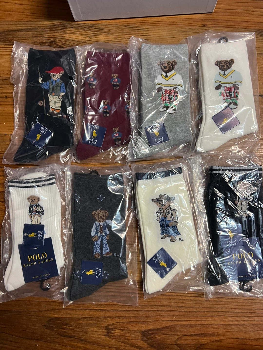 New Ralph Lauren Polo Bear Socks - photo 3
