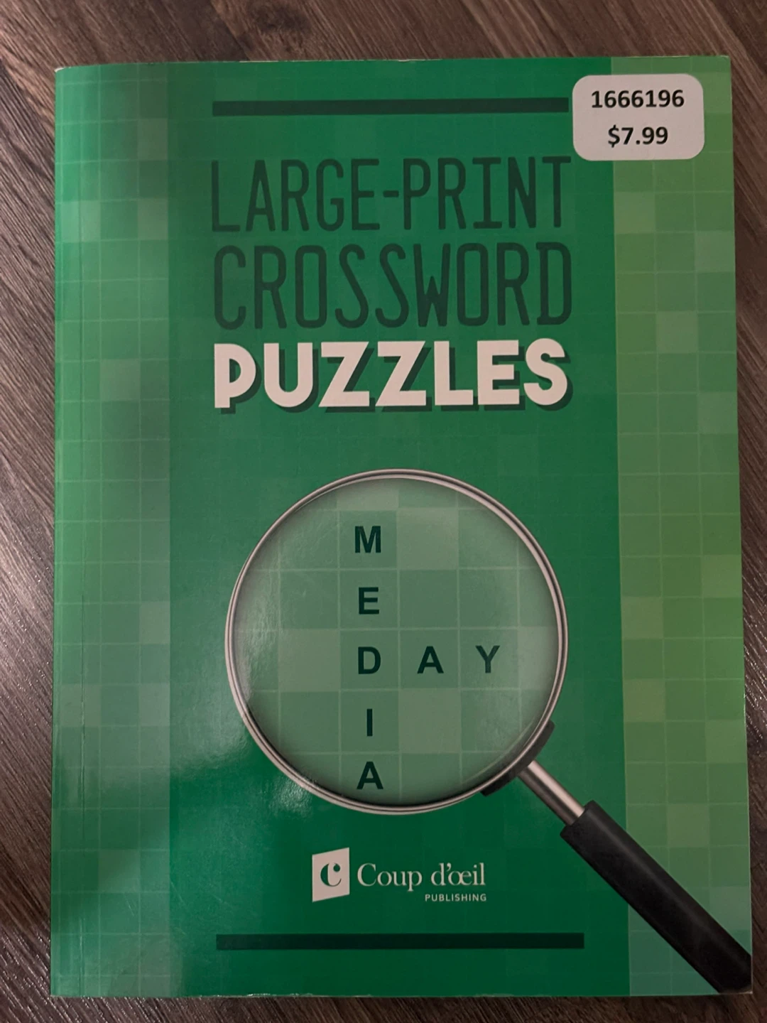 Large-Print Crossword Puzzles Book