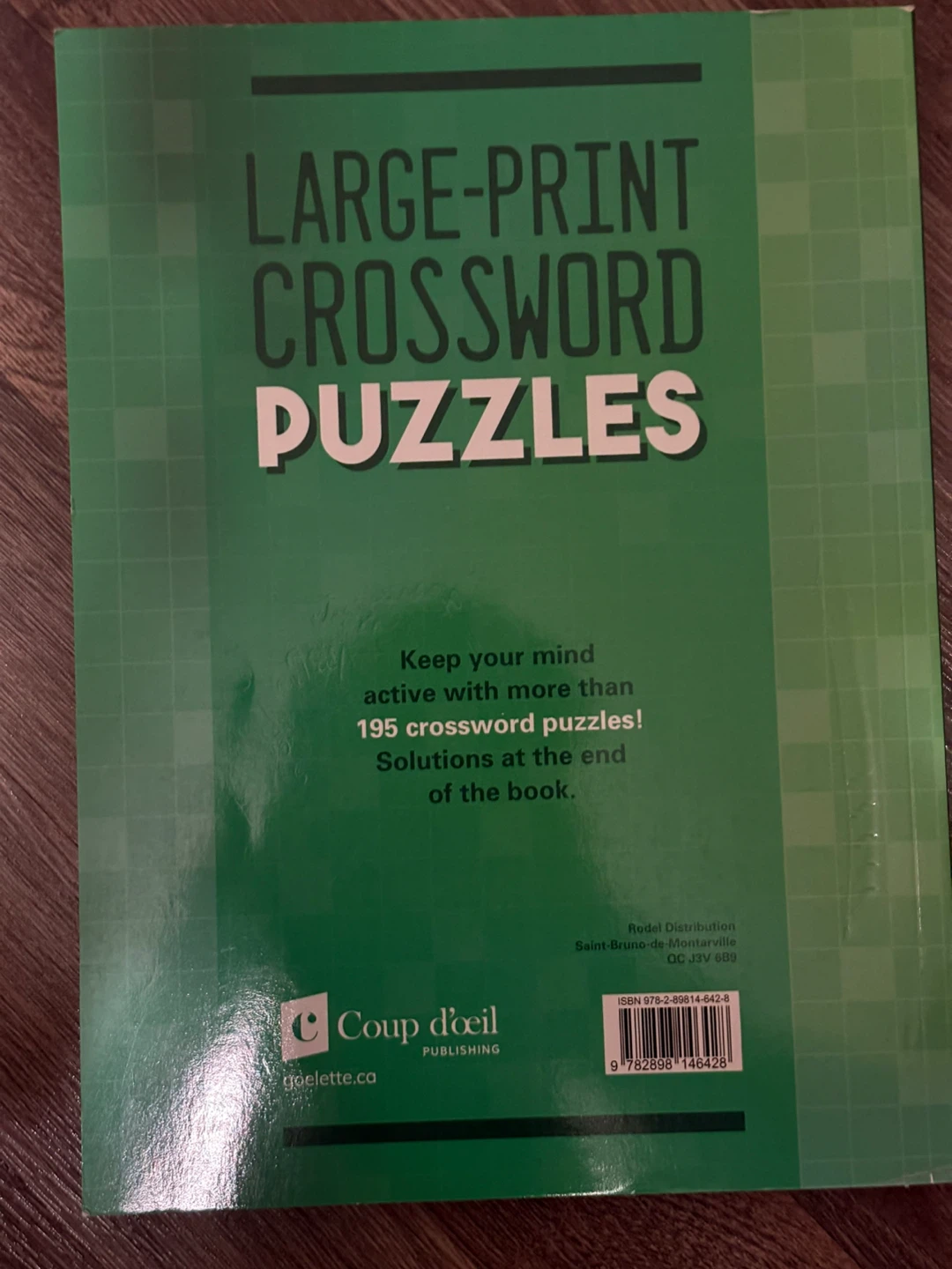 Large-Print Crossword Puzzles Book - photo 2