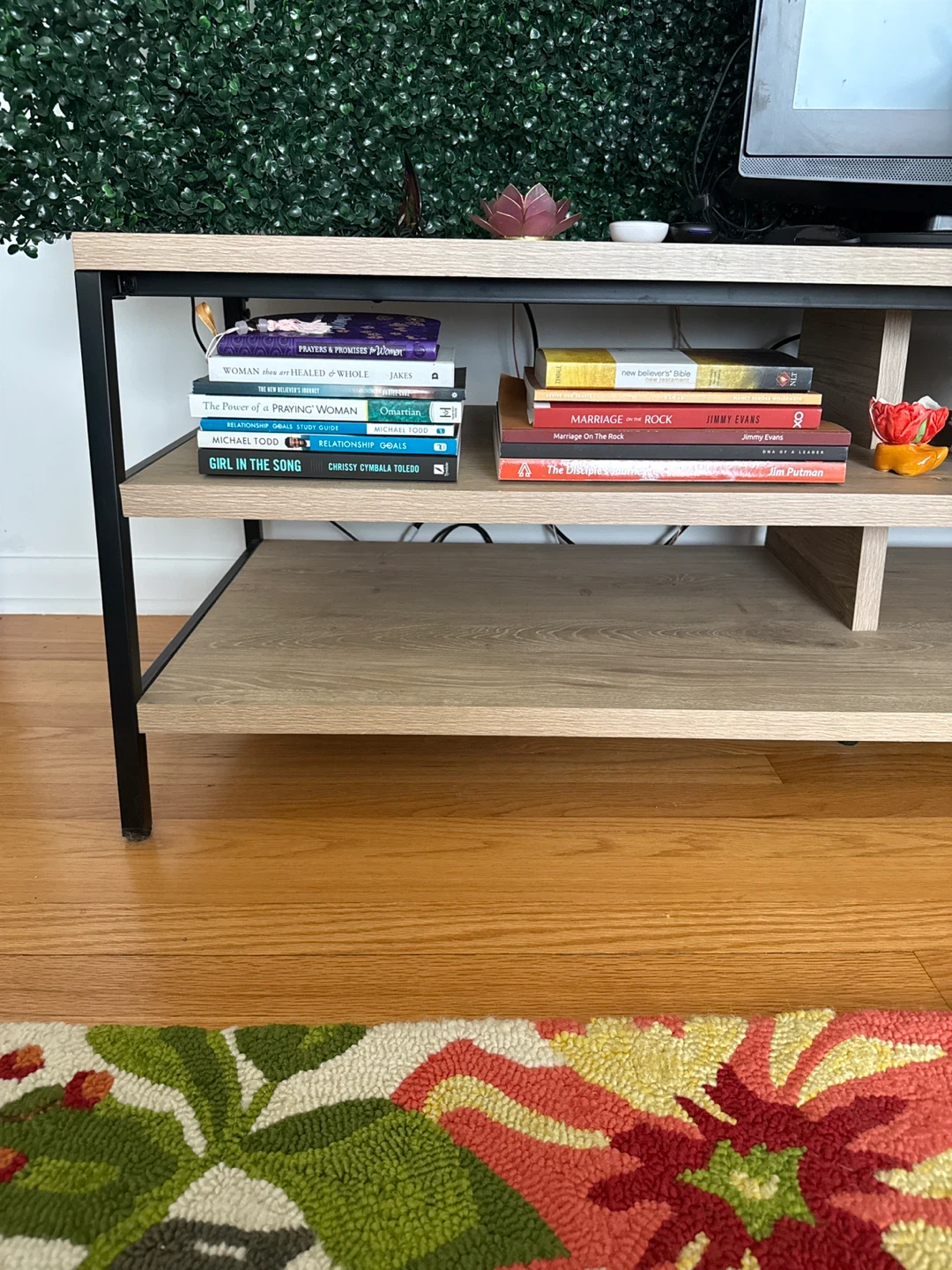 TV Stand with Shelves - photo 4