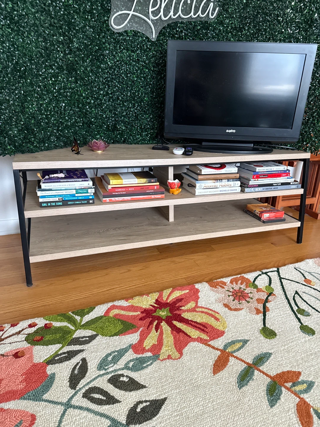 TV Stand with Shelves