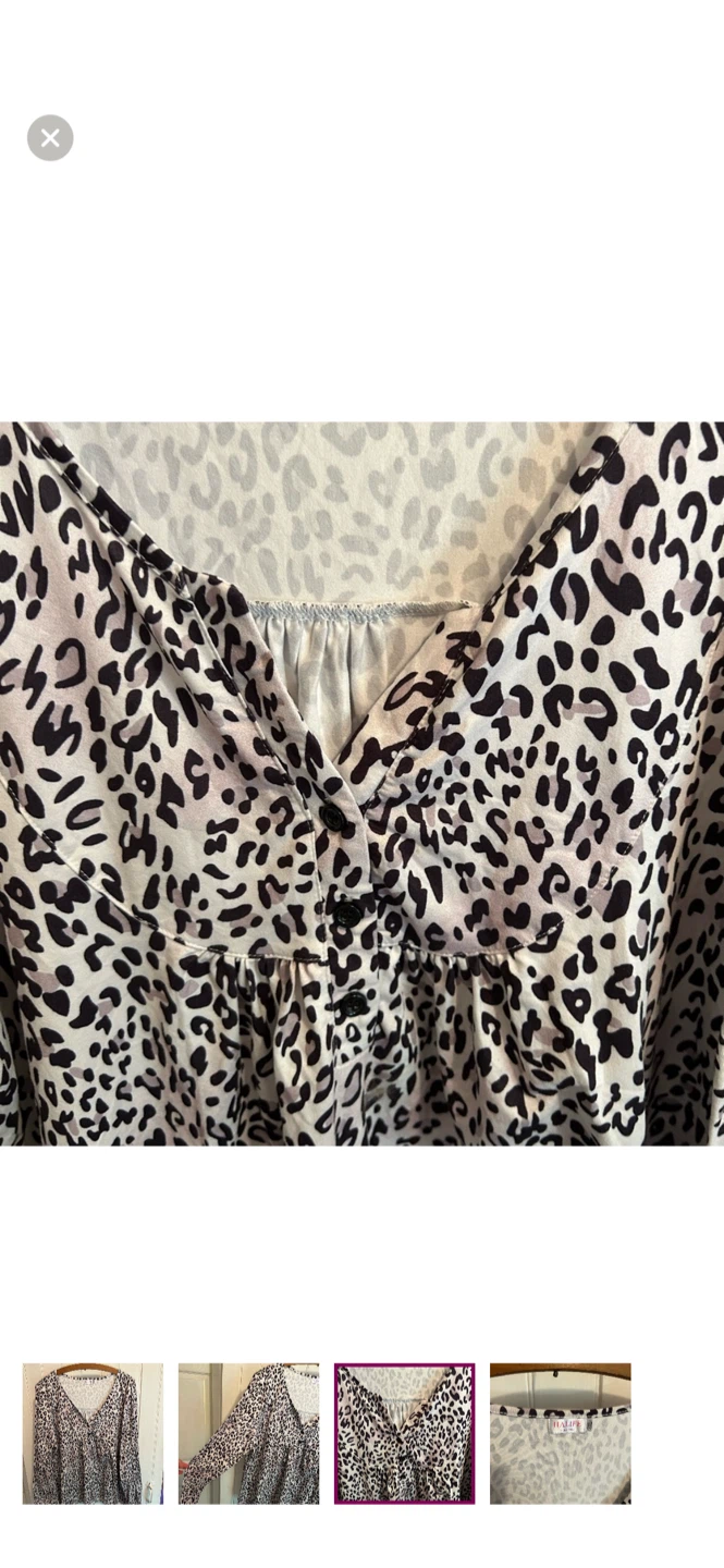 HALIFE Leopard Print Blouse - photo 3
