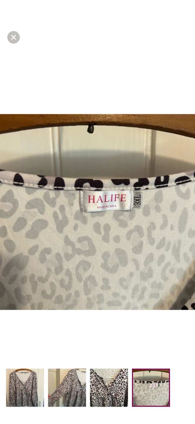 HALIFE Leopard Print Blouse - photo 4