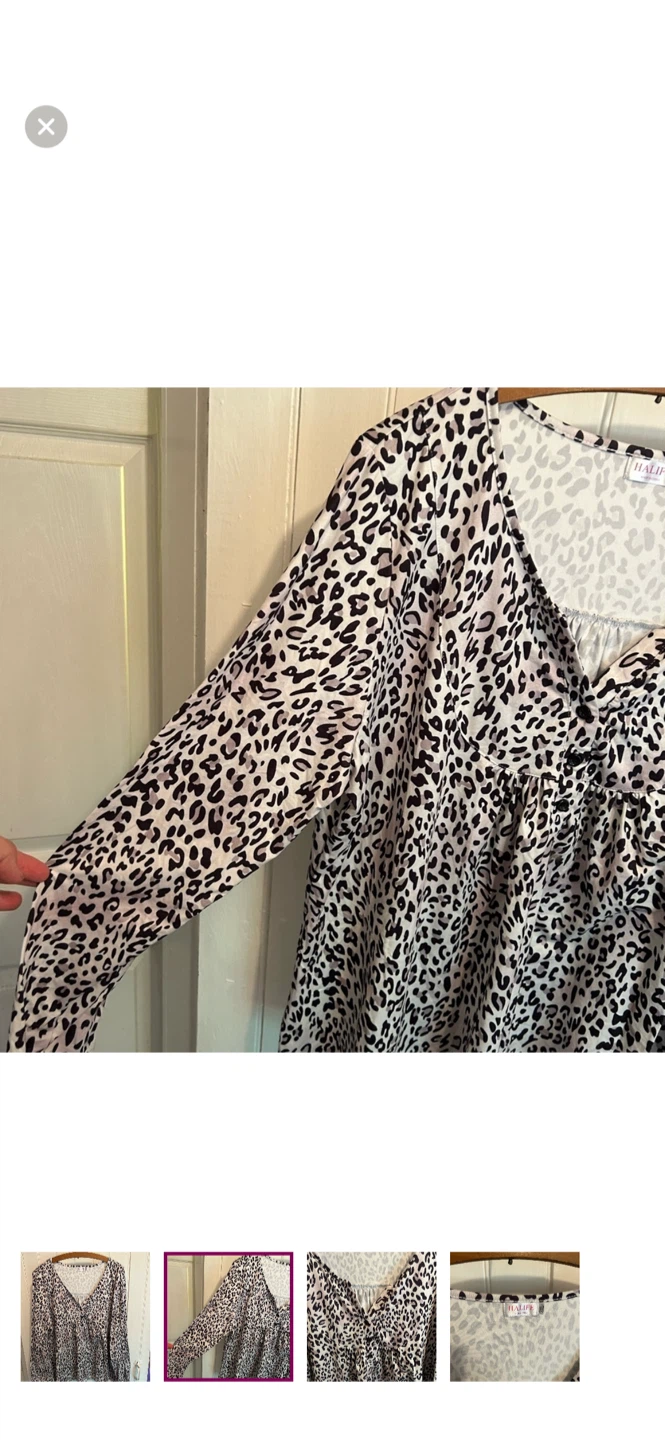 HALIFE Leopard Print Blouse - photo 2