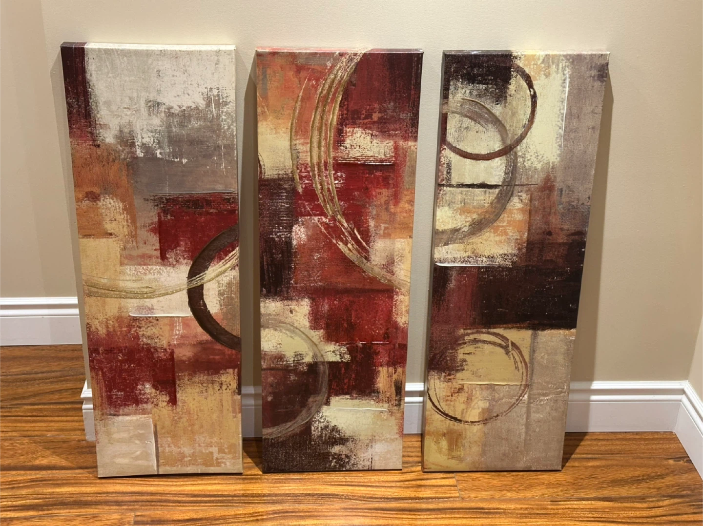 3 pc. canvas wall art