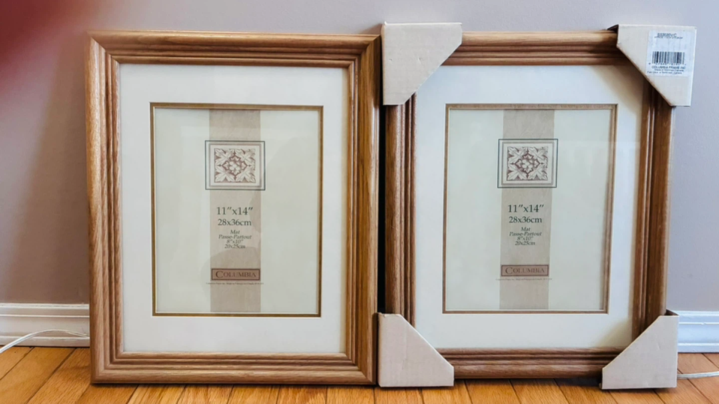 Picture Frames: Columbia 11x14 & 16x20