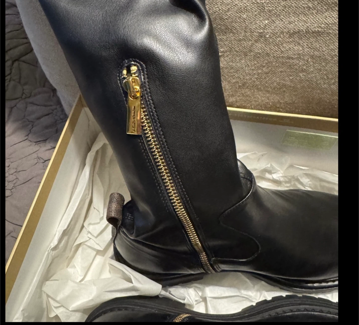 Michael Kors Black Leather Boots - photo 3