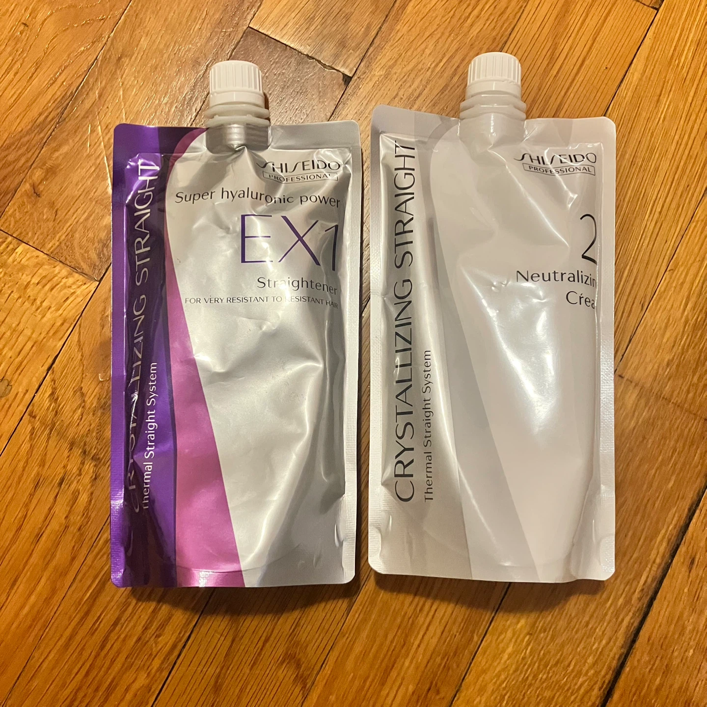Shiseido Crystallizing Straight EX1 + Neutralizing Cream