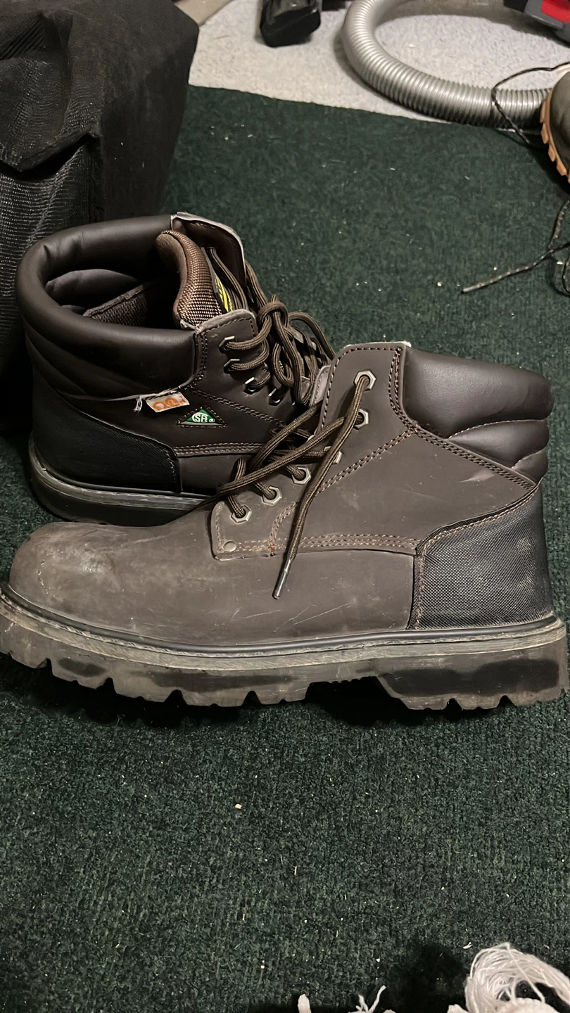 Safety First Brown Work Boots