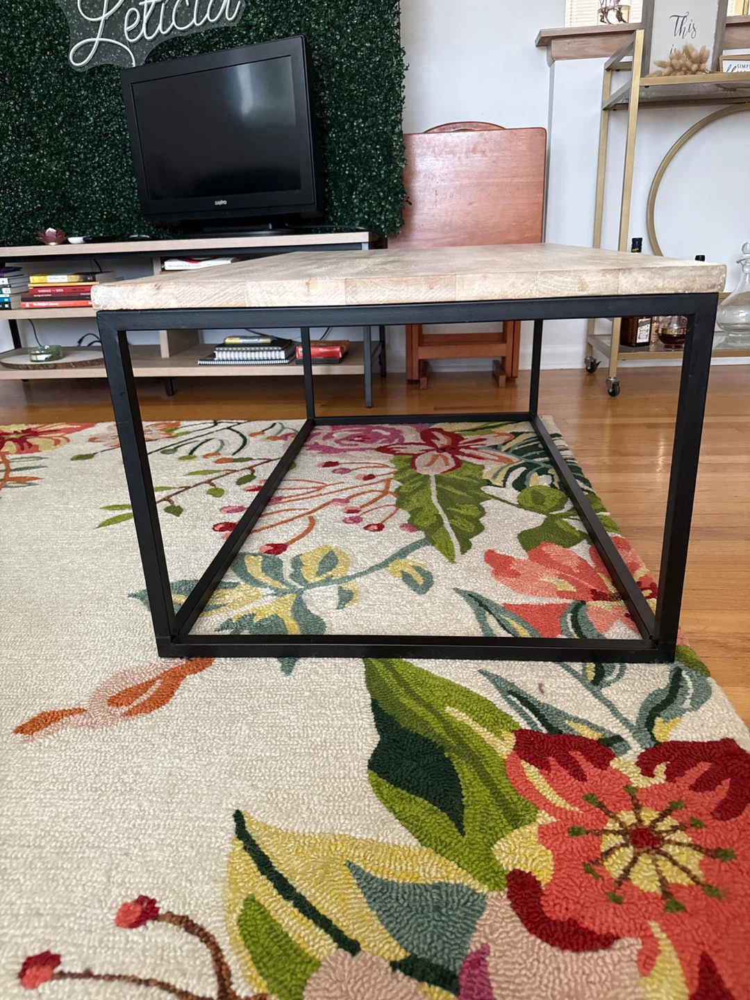 Wood & Metal Coffee Table - photo 5