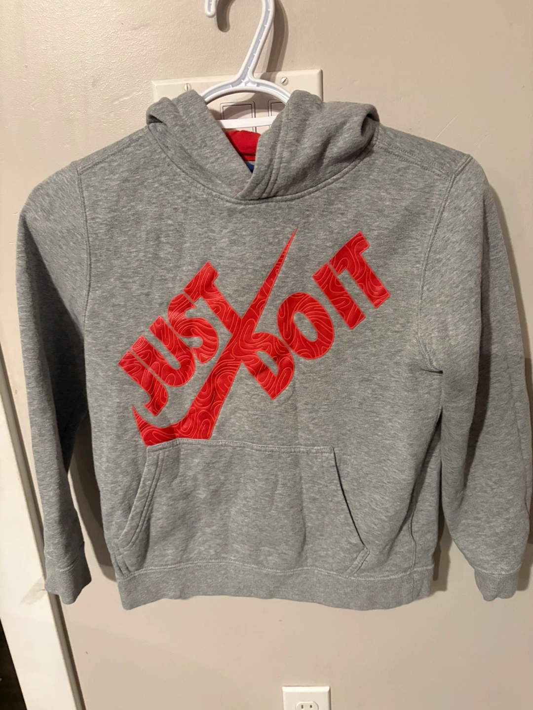 Nike Grey Hoodie - Just Do It