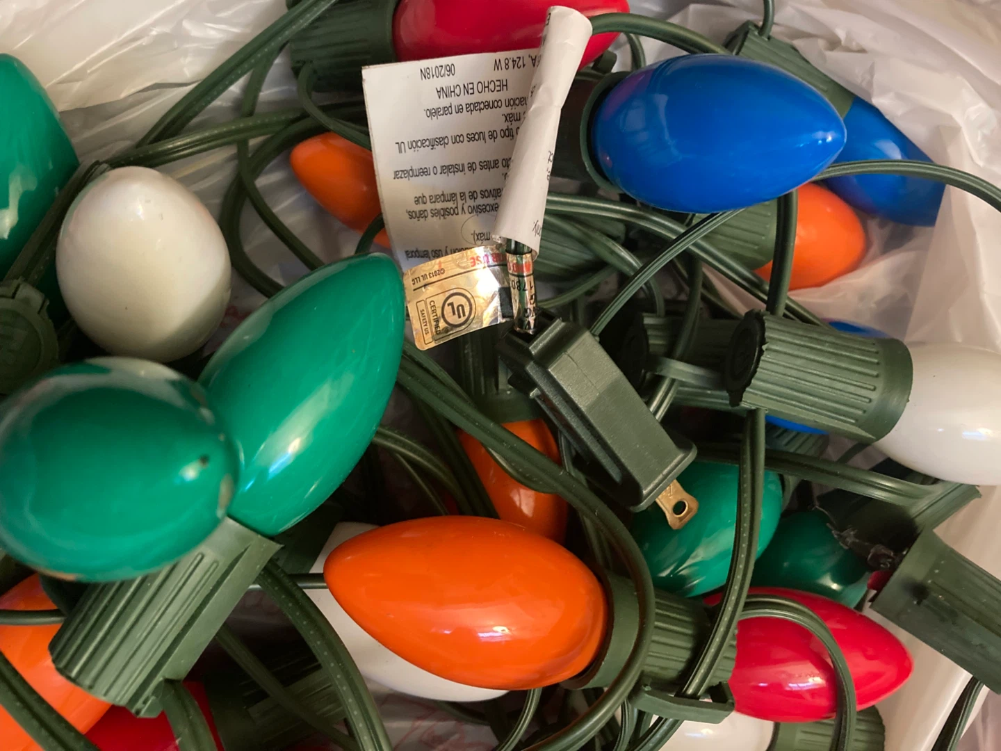 Vintage Christmas String Lights #gifting
