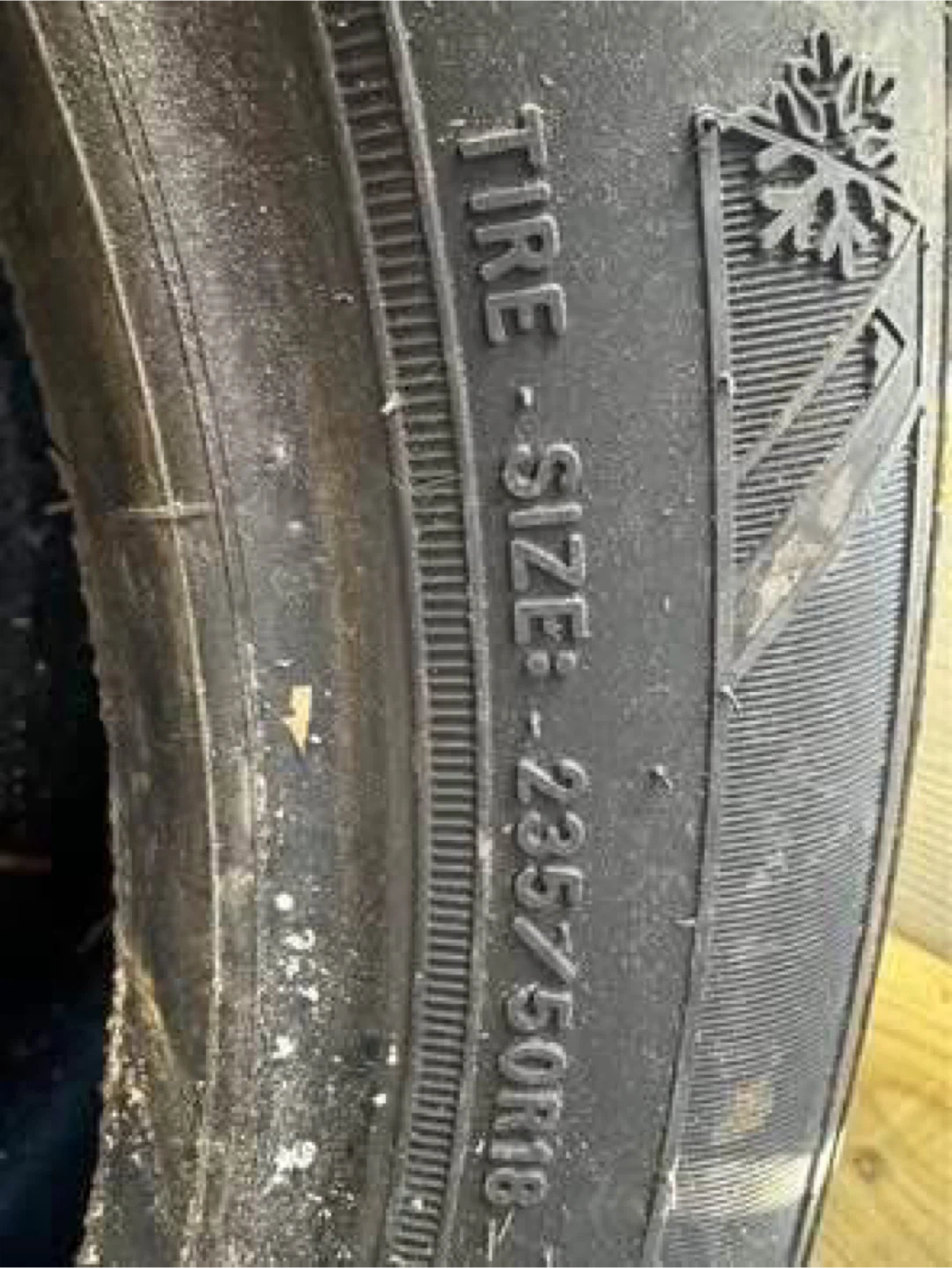 Goodyear Winter Tire - 235/50R18