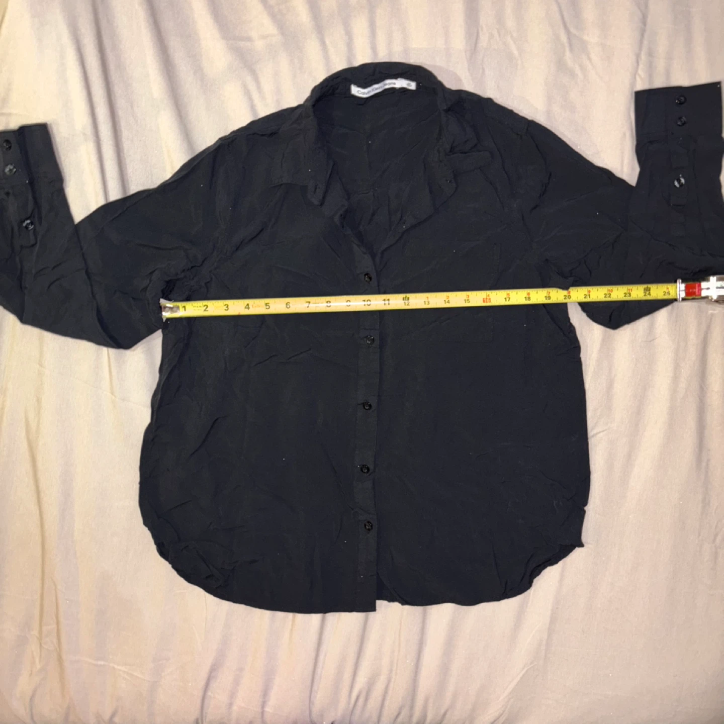 Calvin Klein Jeans Black Button-Up Shirt - photo 3