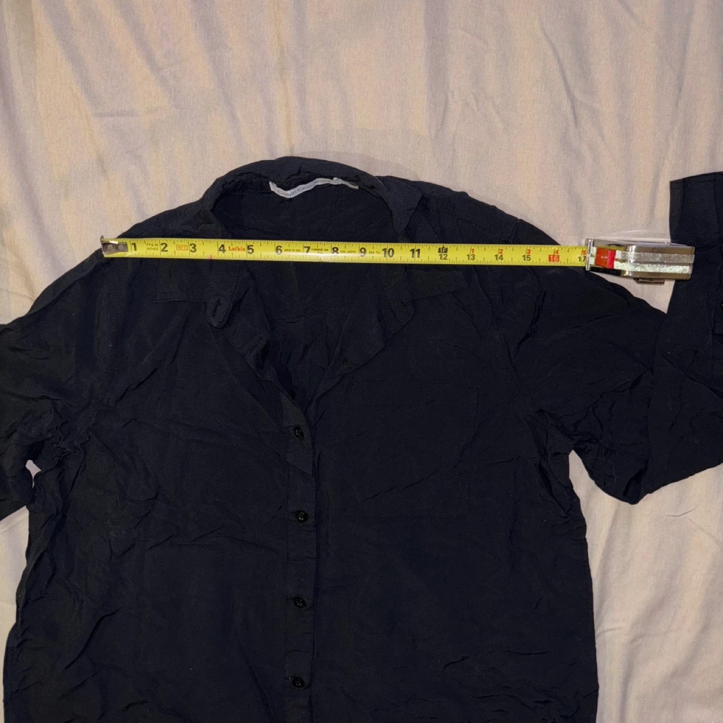Calvin Klein Jeans Black Button-Up Shirt - photo 4