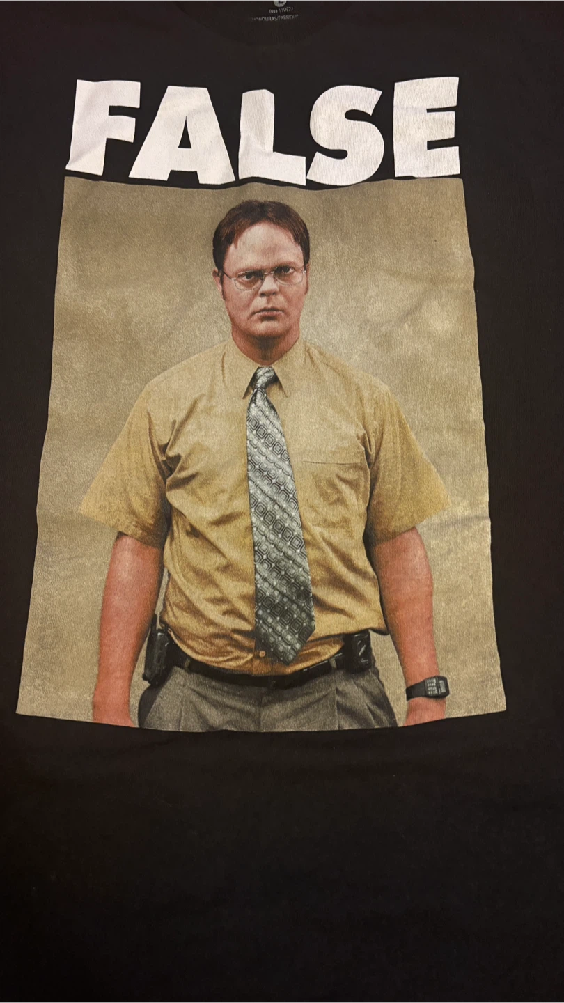 The Office Dwight False T-Shirt - Size L - photo 3