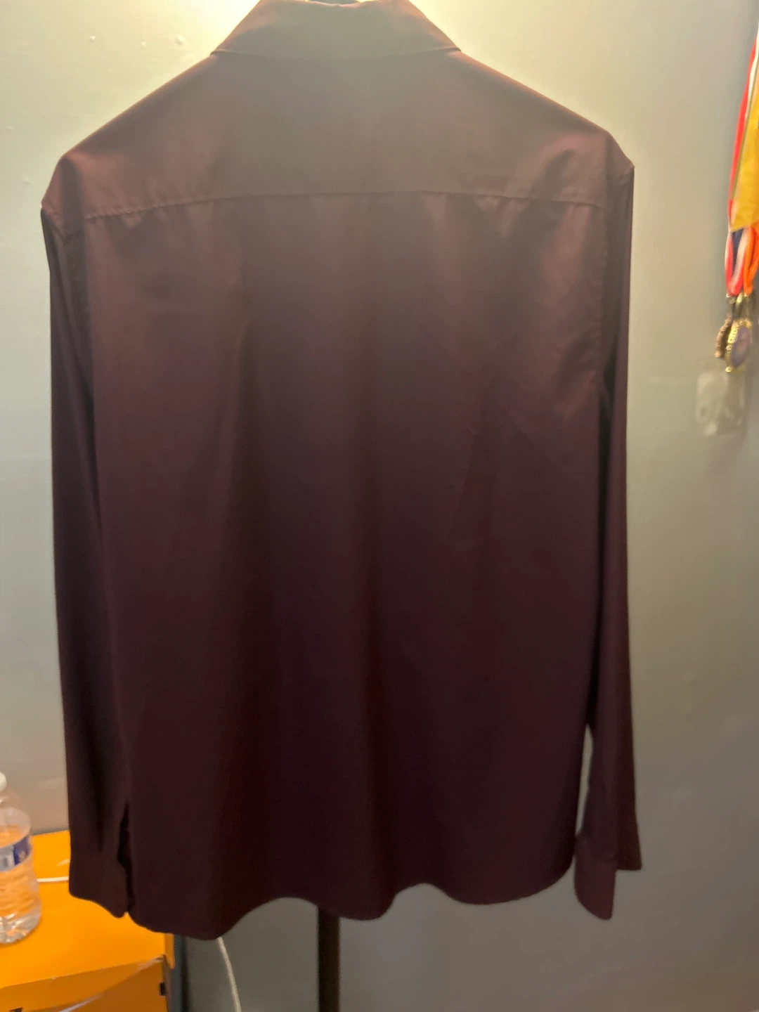 DKNY Burgundy Button-Down Shirt - photo 4