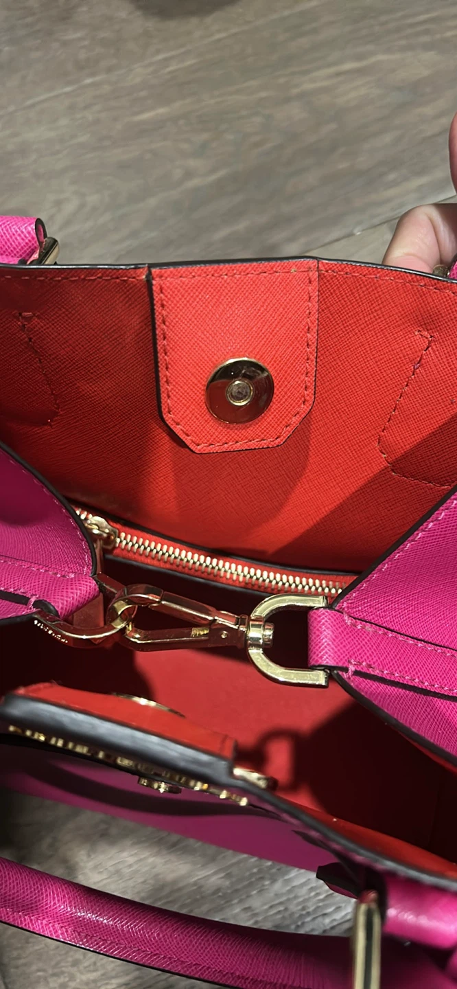Michael Kors Pink Leather Satchel - photo 3
