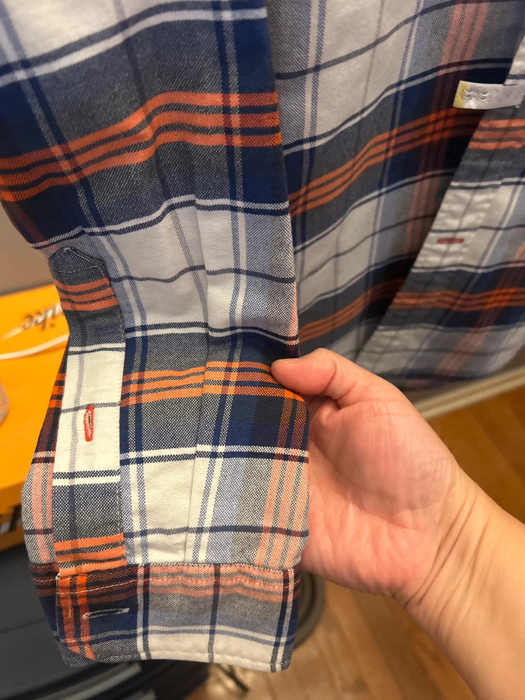 American Eagle Outfitters Slim Fit Plaid Shirt M - photo 3