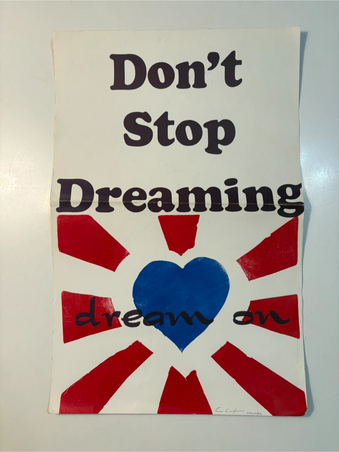 #gifting Don't Stop Dreaming Art Print