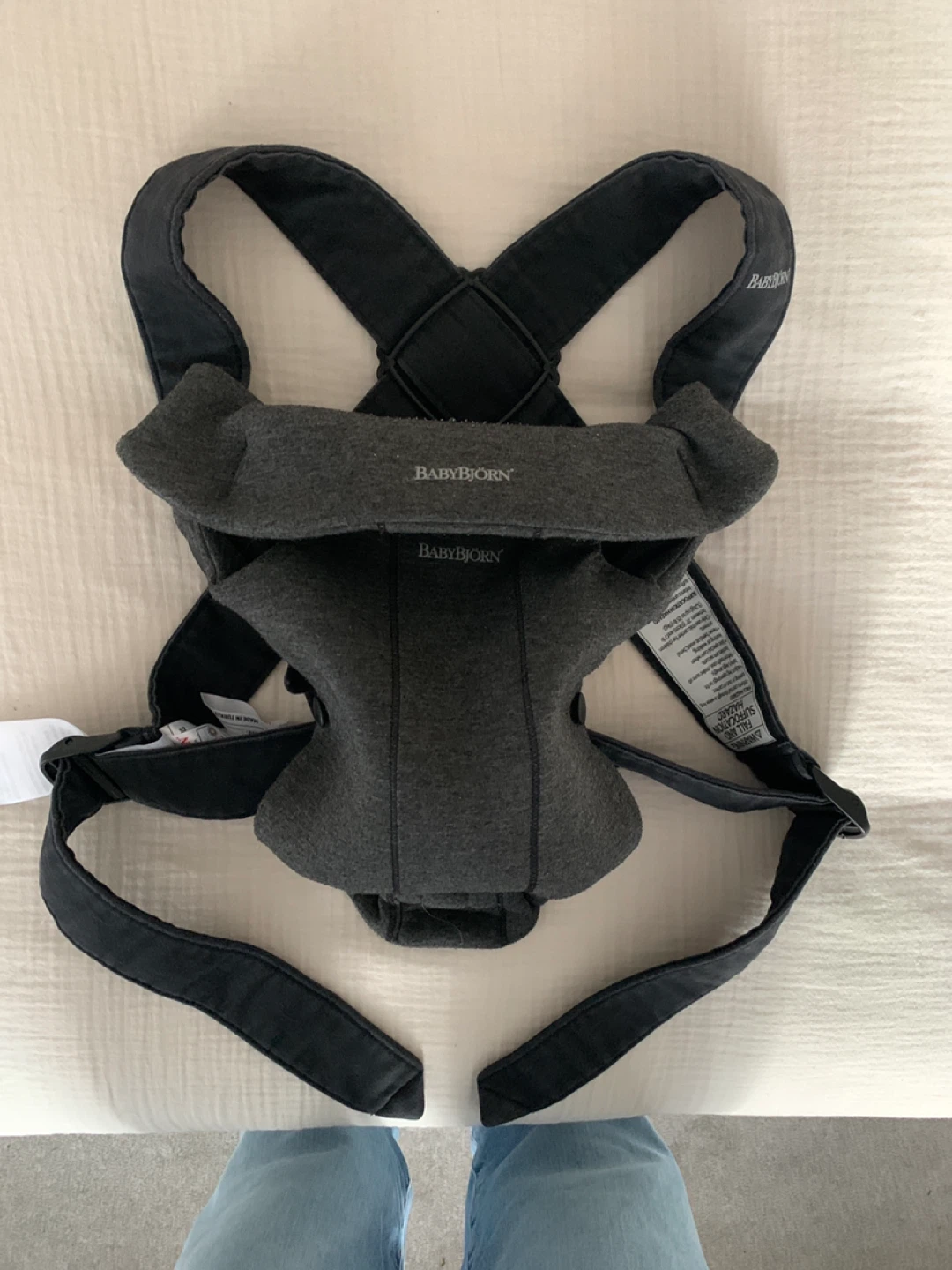 BabyBjorn Baby Carrier Mini - Dark Grey - photo 2
