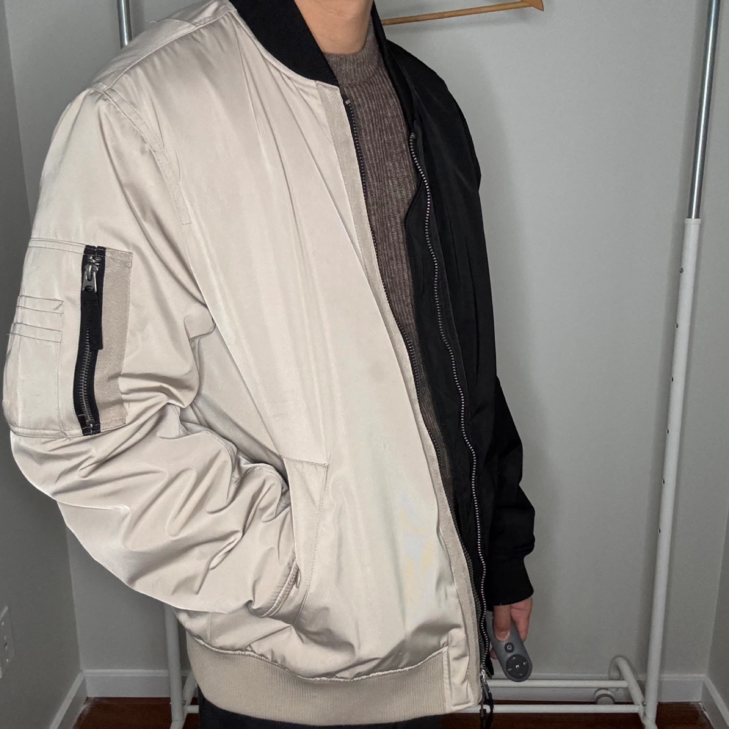 Topman Colour Block Bomber Jacket - photo 4