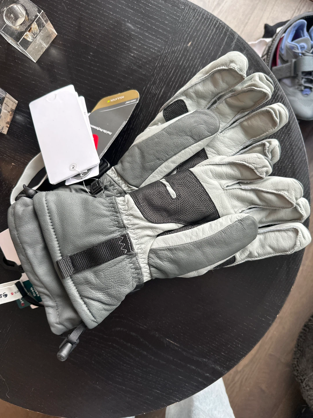 Swany All Leather X-Calibur 2.3 Gloves - XL, Grey, New! - photo 2