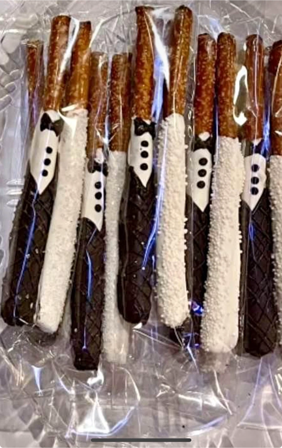 Decorated Chocolate Covered Pretzels