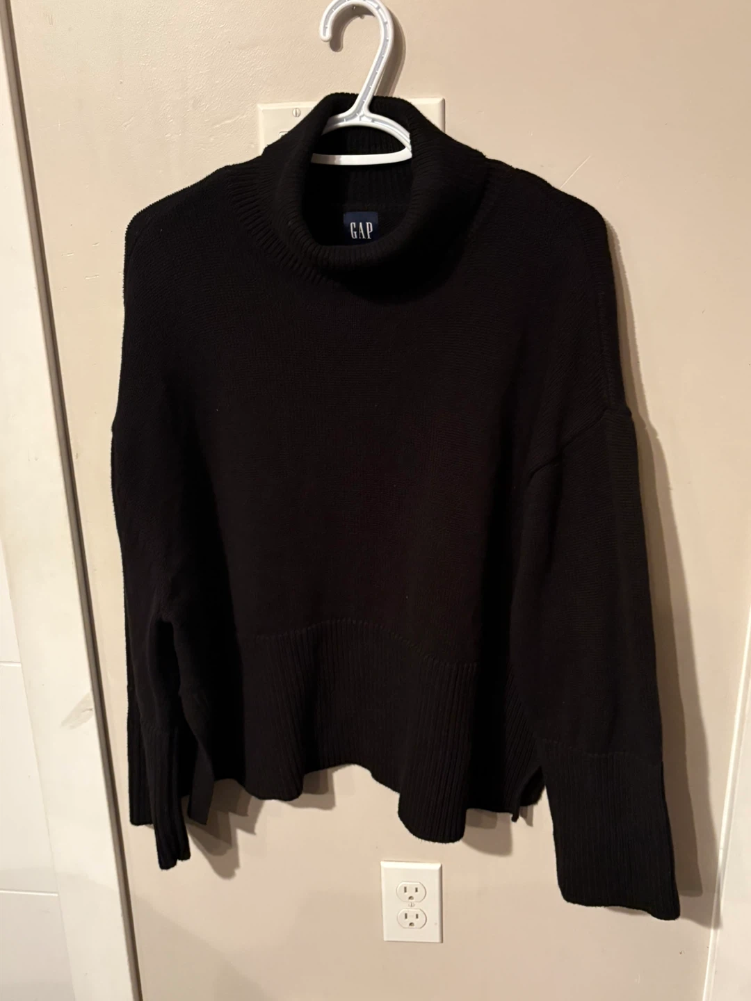 GAP Black Turtleneck Sweater