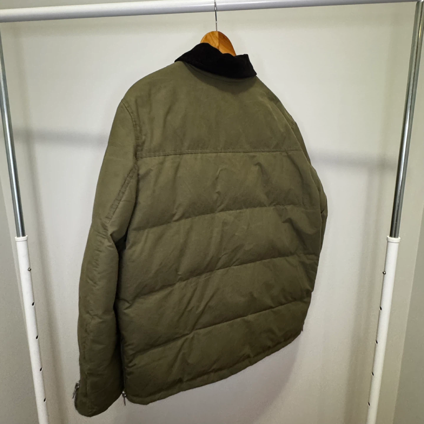 Allsaints Olive Green Puffer/Fleece Jacket - photo 2