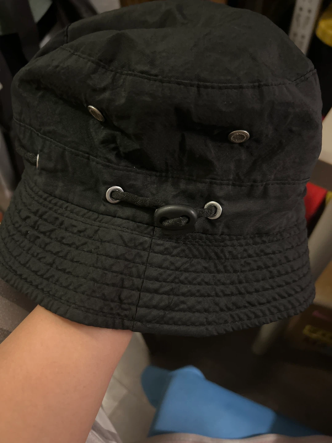 Black Bucket Hat