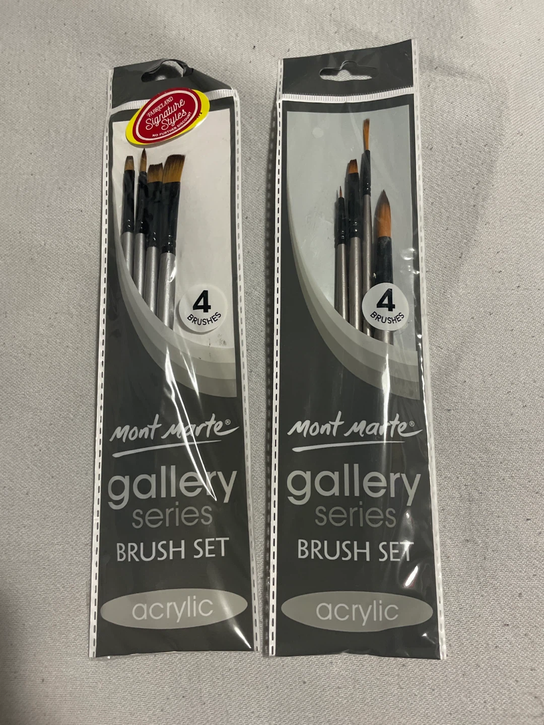 New Mont Marte Gallery Series Acrylic Brush Set