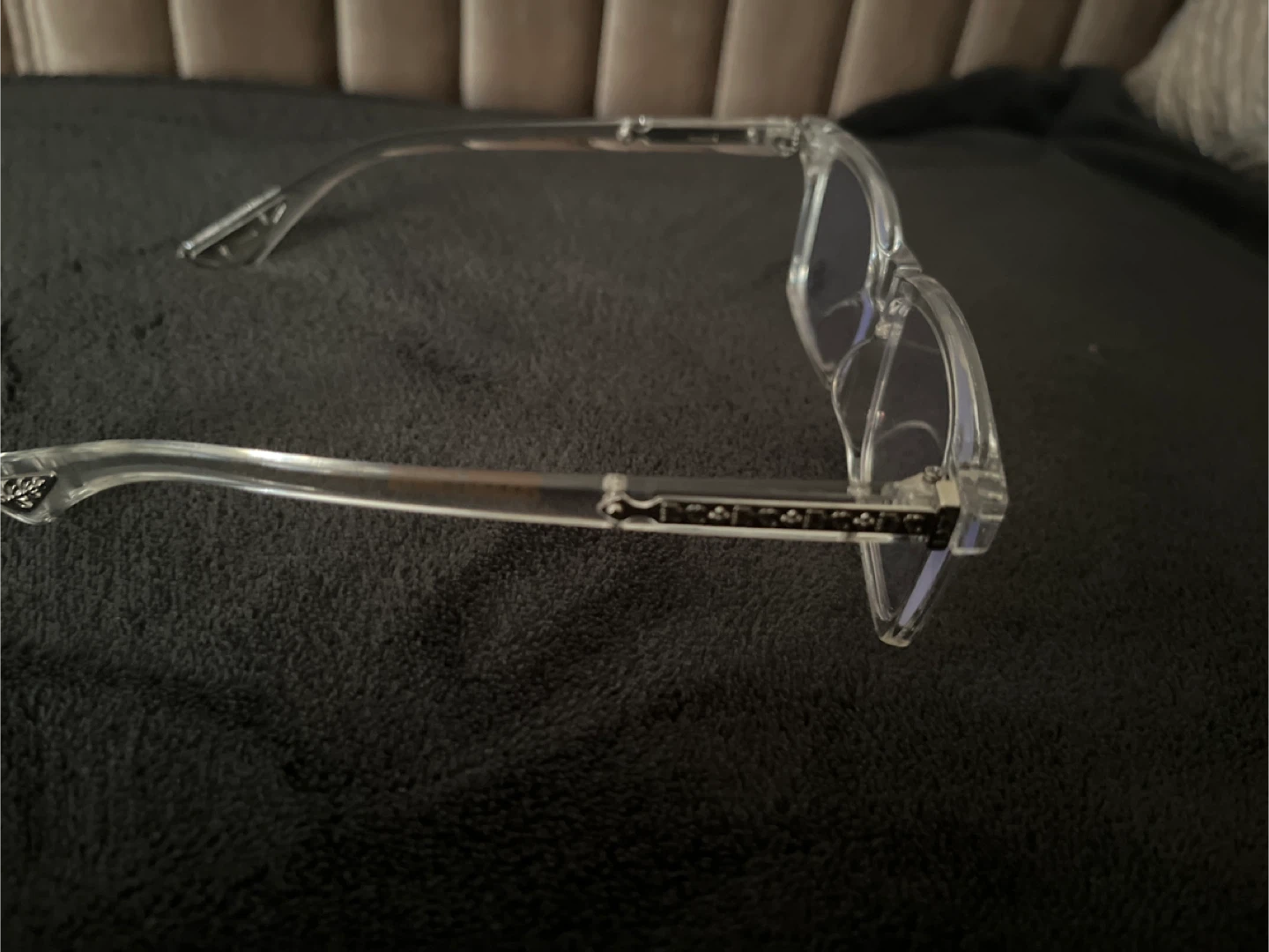 Chrome Hearts Clear Frame Glasses - photo 2