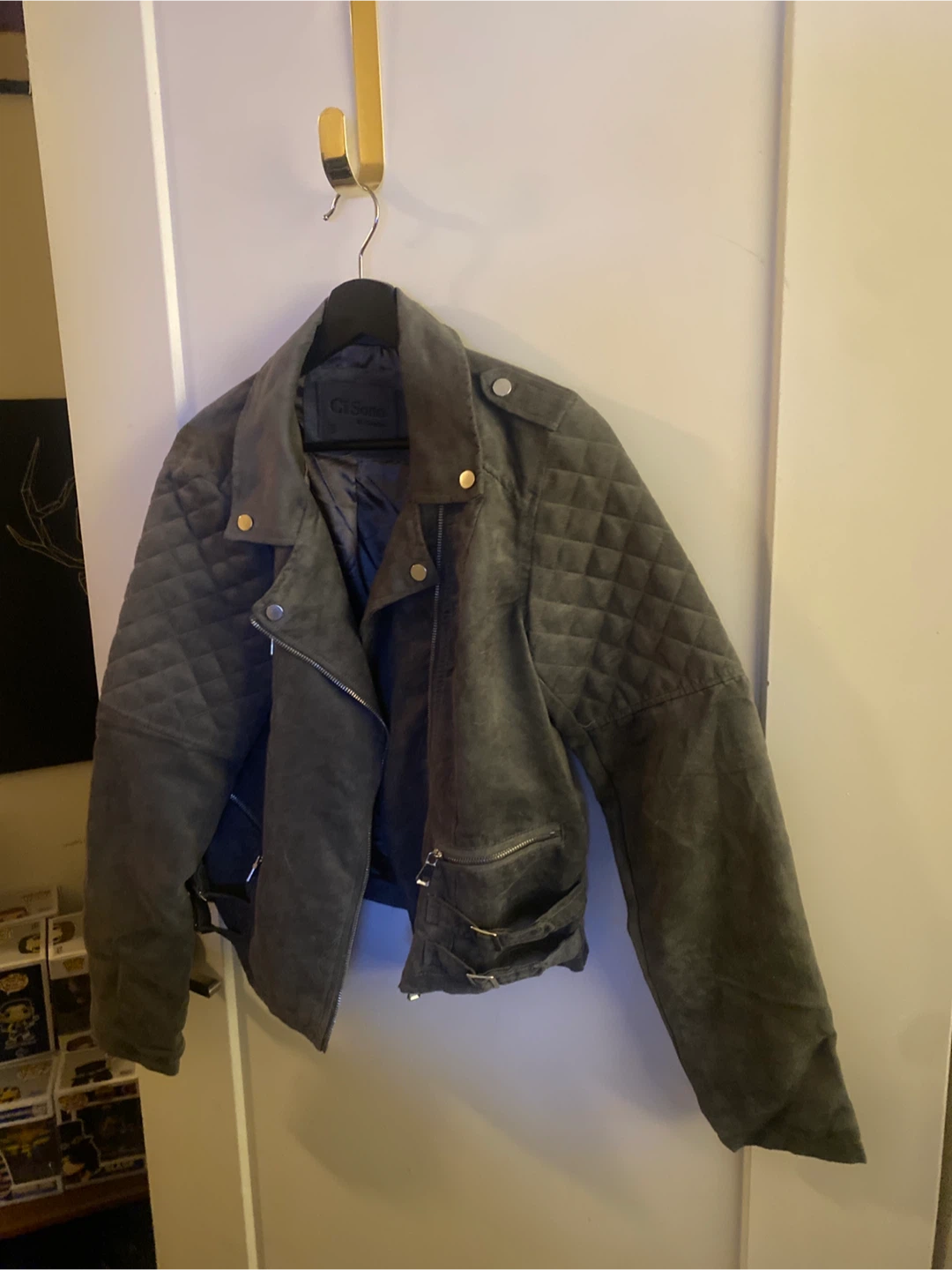 G-Stone London Quilted Biker Jacket