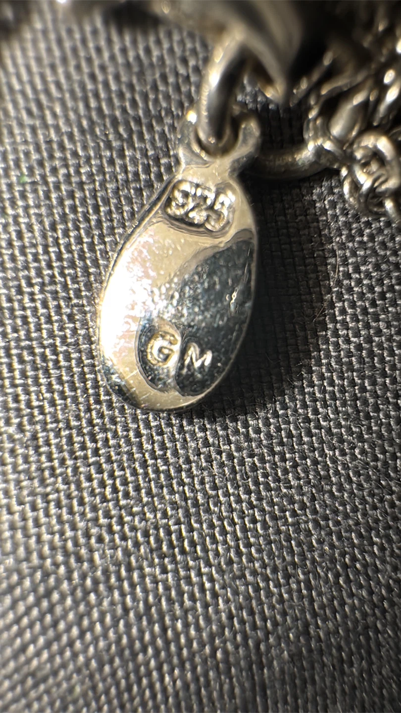 GM 'Love' Sterling Silver Necklace - photo 3