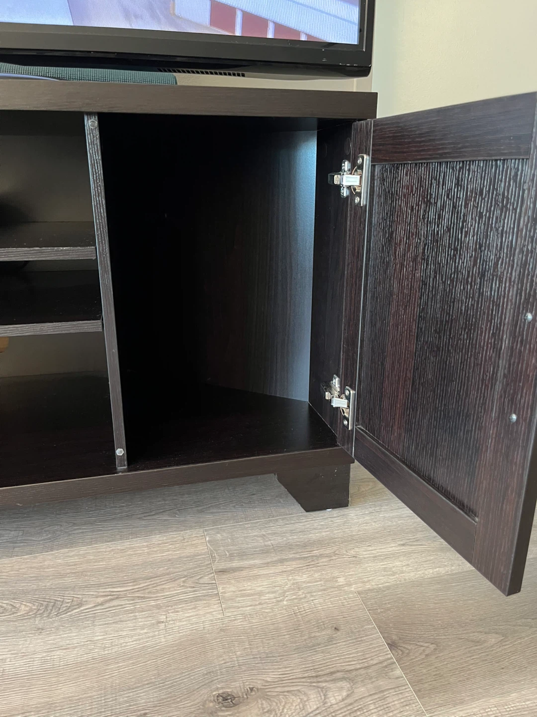 LG 60” TV w/ stand - photo 2