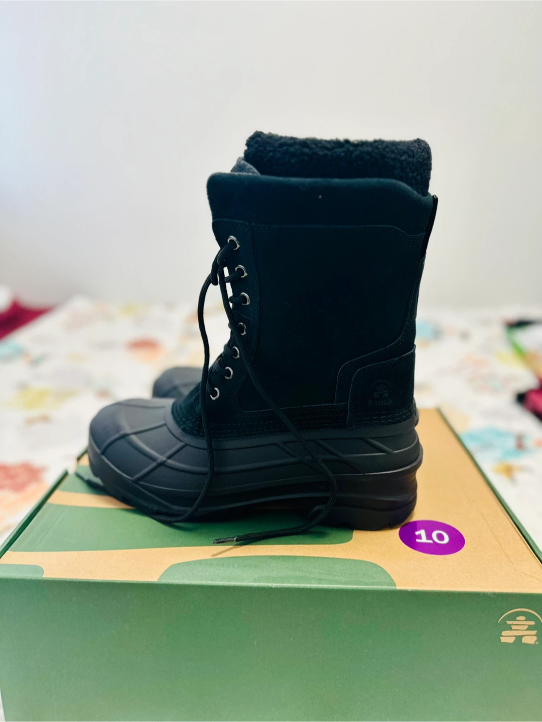 Kamik Waterproof Winter Boots - Size 10