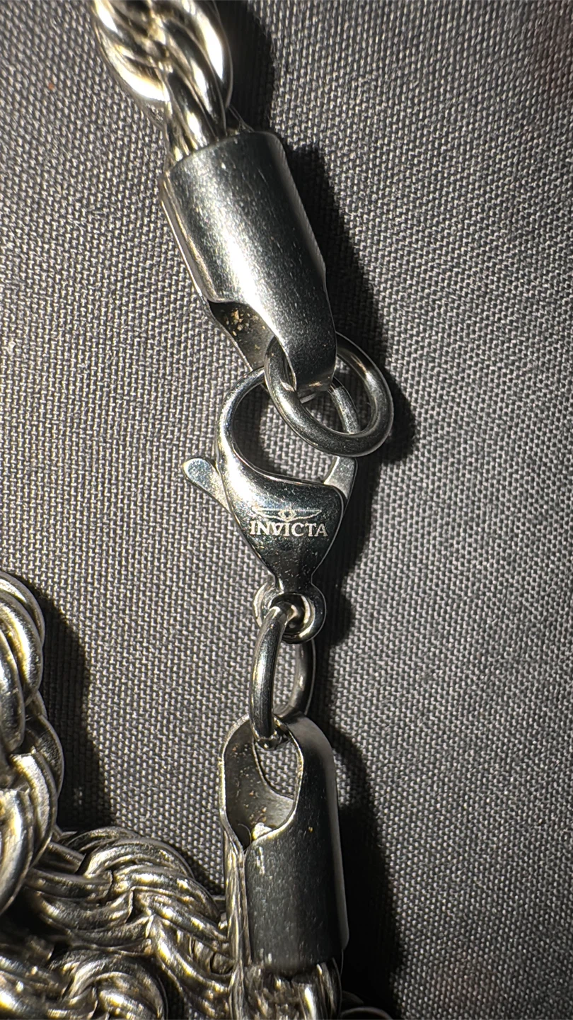 Invicta Stainless Steel Chain Necklace - photo 2
